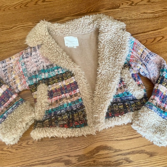 Anthropologie Jackets & Blazers - Anthropologie Cropped Sweater Coat